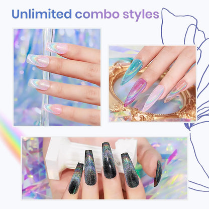 Magnetic Glitter Cat Eye Nail Polish