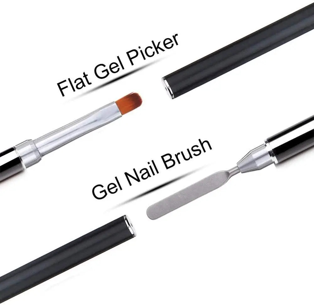 Dual-Ended Gel Nail Art Brush
