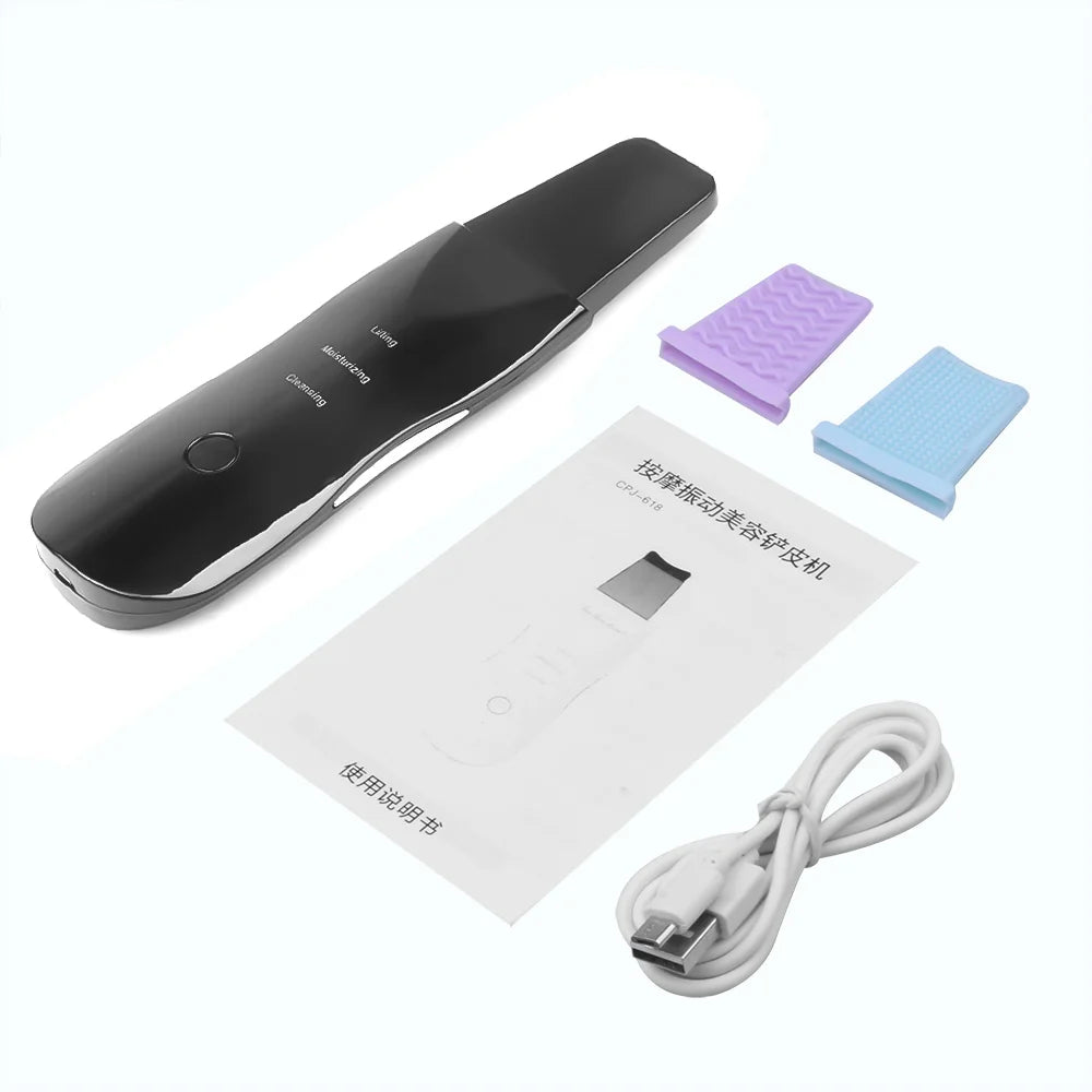 Ultrasonic Face Skin Scrubber