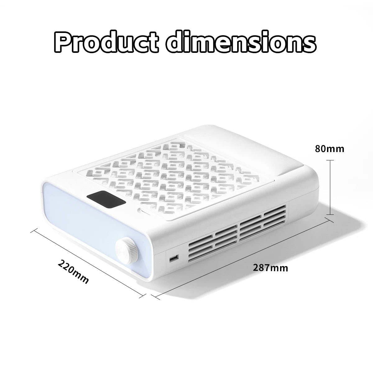 120W Nail Dust Collector Vacuum