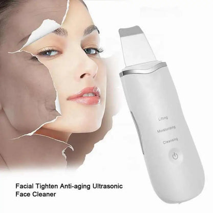 Ultrasonic Face Skin Scrubber