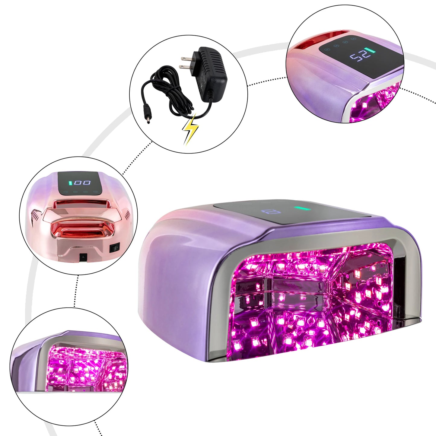 Professional Rechargeable Nail Dryer