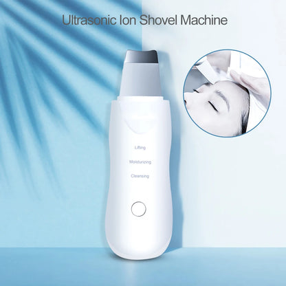 Ultrasonic Face Skin Scrubber