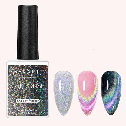 Magnetic Glitter Cat Eye Nail Polish