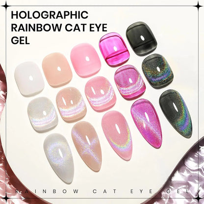 Magnetic Glitter Cat Eye Nail Polish